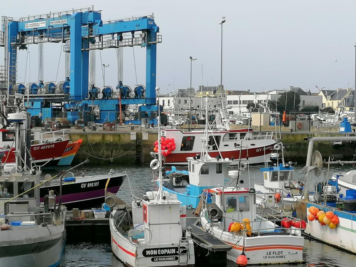 La Rose Des Mers Tréffiagat 외부 사진